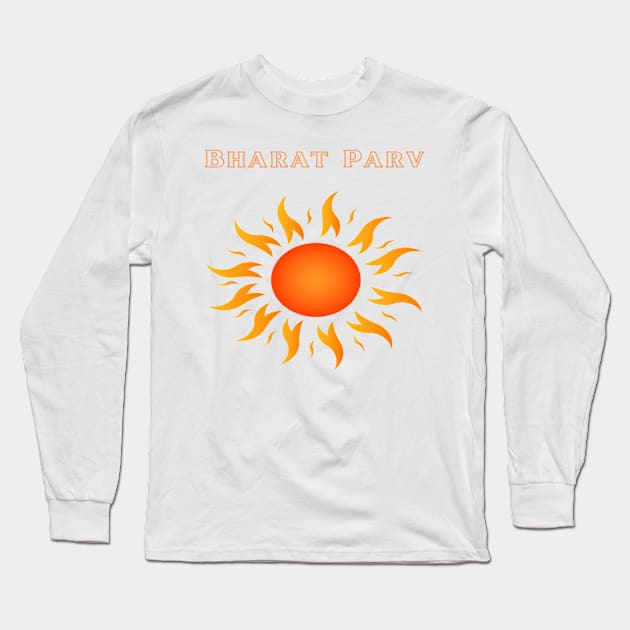 Bharat Parv - Sun Long Sleeve T-Shirt by Bharat Parv